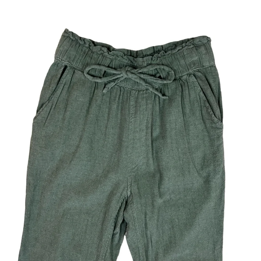 Hollister XS Olive Green Ultra High Rise Drawstring Jogger Pants - Picture 3 of 12